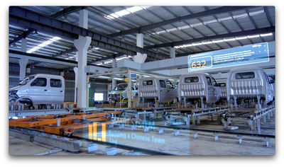 Chongqing Senkai Automobile Sales & Service Co., Ltd. dây chuyền sản xuất nhà máy