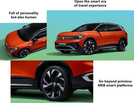Volkswagen ID6 Crozz SUV Điện hoàn toàn trái Xe hoàn toàn mới 0km Long mileage Giá thấp