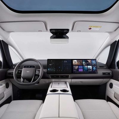 Chiếc xe hạng sang 7 chỗ kinh doanh Mpv Long Range Động cơ kép 4wd Xe điện tinh khiết Lixiang Mega Range 710km