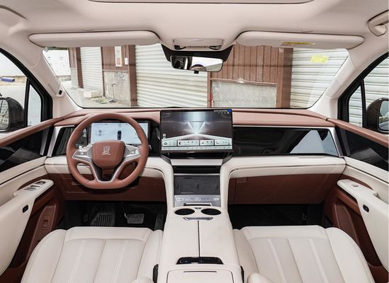 Khung bánh xe 3045MM MPV Hybrid với 7 chỗ ngồi và 1805MM Chiều cao BYD Xia 2025 Model Big Space Vehicle