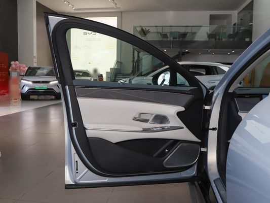 2025 Xe điện mạnh mẽ Han L BYD với công suất tối đa 500 kW và tay lái da 1000V Năng lượng cao sạc nhanh