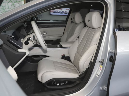 2025 Xe điện mạnh mẽ Han L BYD với công suất tối đa 500 kW và tay lái da 1000V Năng lượng cao sạc nhanh