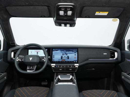 316kW Điện lực động cơ 2025 Ô tô EV Deepal G318 Cross Roads SUV Xe lai sạc nhanh với mái trời