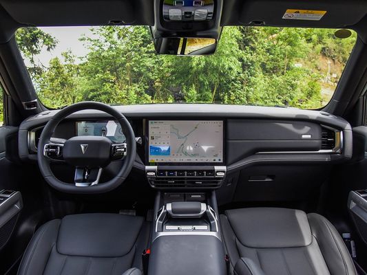 316kW Điện lực động cơ 2025 Ô tô EV Deepal G318 Cross Roads SUV Xe lai sạc nhanh với mái trời